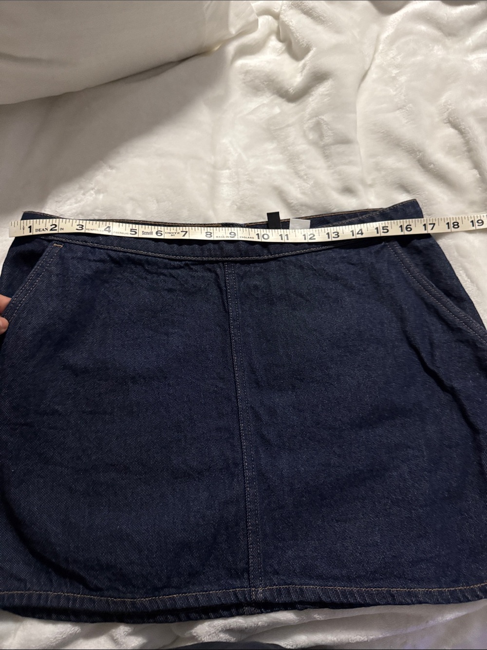 Divided Dark Blue Denim Skirt